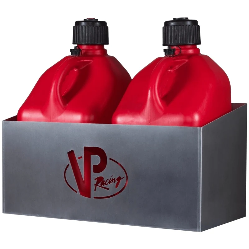VP Racing Fuel 3943 5 gal U-Jug Red ; Plastic Product Formers 5 Gal. Square Plastic Multi-Purpose Utility Jug Red Pack